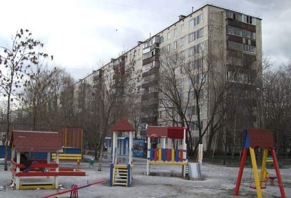 Однокомнатная квартира в спальном районе Москвы в Новогиреево