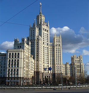 Купить квартиру с видом на Кремль в высотке на Котельнической